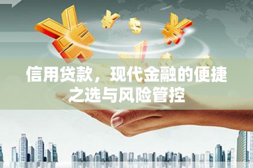 绥阳信用贷款，现代金融的便捷之选与风险管控