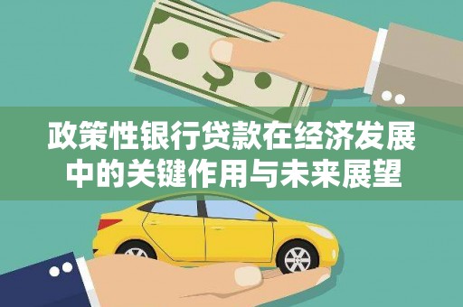 白山政策性银行贷款在经济发展中的关键作用与未来展望