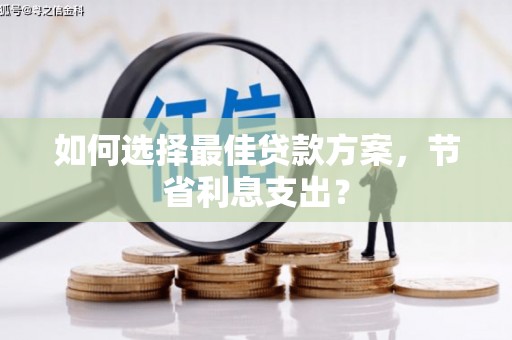 凉山如何选择最佳贷款方案，节省利息支出？