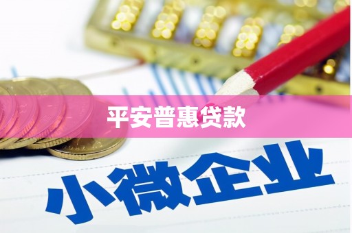 贵溪平安普惠贷款