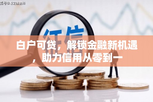 三沙白户可贷，解锁金融新机遇，助力信用从零到一