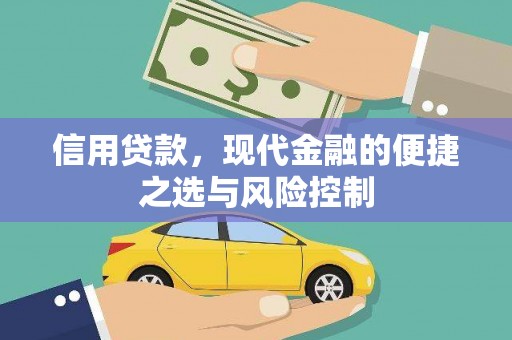 屏山信用贷款，现代金融的便捷之选与风险控制