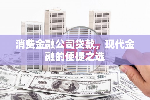 林周消费金融公司贷款，现代金融的便捷之选