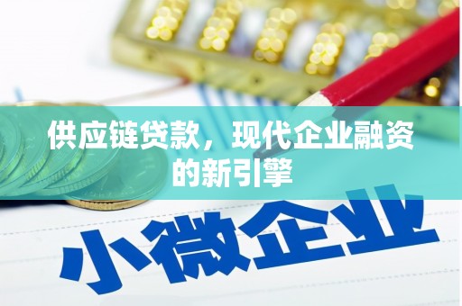 乐清供应链贷款，现代企业融资的新引擎