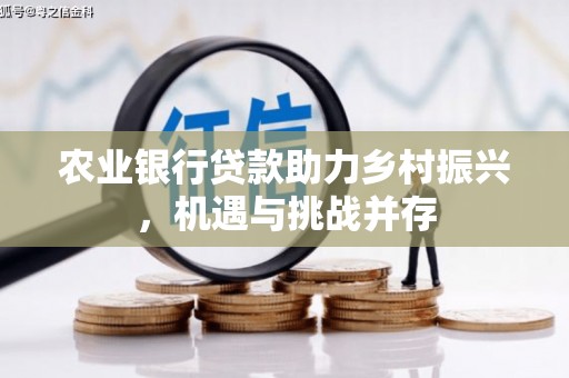甘孜农业银行贷款助力乡村振兴，机遇与挑战并存