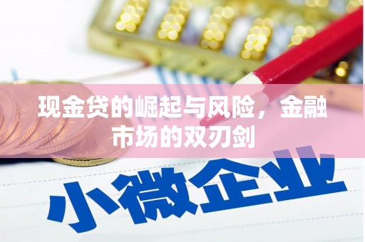长滨现金贷的崛起与风险，金融市场的双刃剑