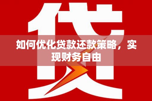 民权如何优化贷款还款策略，实现财务自由
