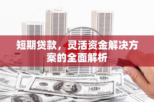 荣县短期贷款，灵活资金解决方案的全面解析