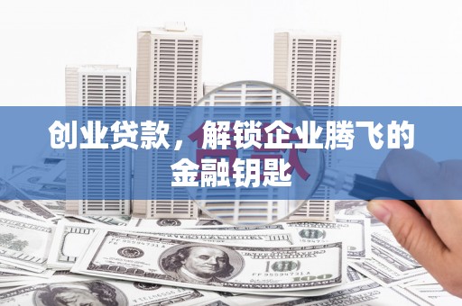 中宁创业贷款，解锁企业腾飞的金融钥匙