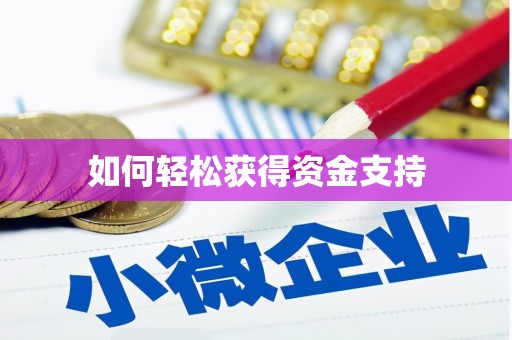 屏边如何轻松获得资金支持